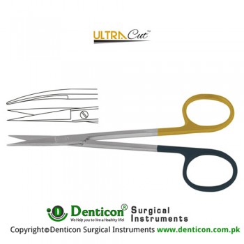 XTSCut™ TC Iris Scissor Curved Stainless Steel, 11.5 cm - 4 1/2"